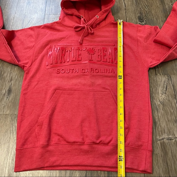 Isaac's Designs ‘Myrtle Beach South Carolina’ Graphic Hoodie Men Size M (EUC) - Picture 8 of 12
